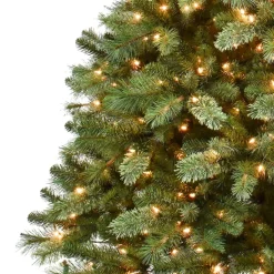 Puleo International 7.5' Pre-Lit Teton Pine Artificial Christmas Tree - 600 Clear Lights Sale