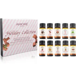 Amore Paris 10-Pack Holiday Collection Essential Oil Set Online