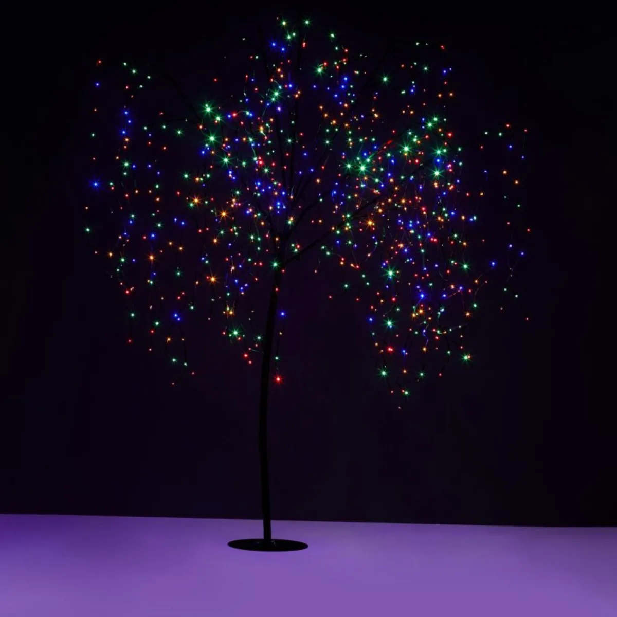 Winter Lane As Is 7' Color Changing Willow Tree Hot