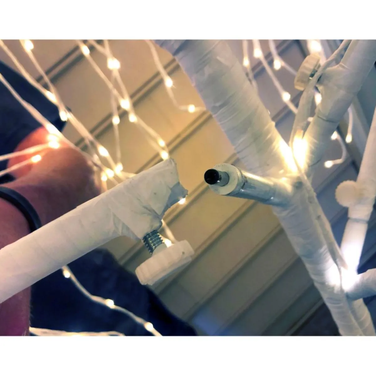 Winter Lane As Is 7' Color Changing Willow Tree Hot