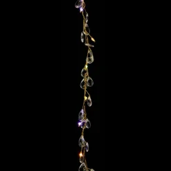 august & leo Handmade Crystal Beaded Multifunction Led Garland 2-Pack Clearance