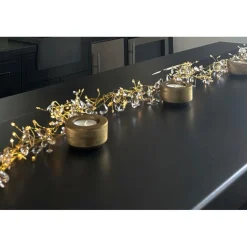 august & leo Handmade Crystal Beaded Multifunction Led Garland 2-Pack Clearance