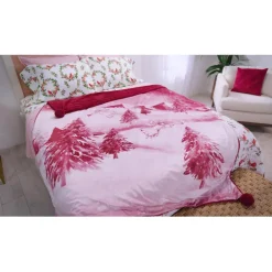 august & leo Oversized Faux Fur Angelic Winter Throw Hot