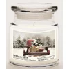 Courtside Market Candle W/ Essential Oils + Lid - Red Christmas Truck