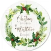 Courtside Market Christmas Wishes Wreath 12X12 Circular Wood Decor Best
