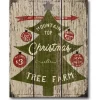 Courtside Market Mountaintop Christmas Canvas Wall Art