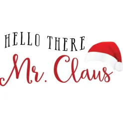 Courtside Market Mrs. Clause 20"X30" Decal Wall Art Clearance