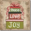 Courtside Market Peace Love & Joy Canvas Wall Art Discount