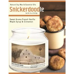 Courtside Market Soy Candle W/ Essential Oil + Lid- White Barn Holiday New