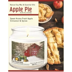 Courtside Market Soy Candle W/ Essential Oils + Lid-Winter At The Barn
