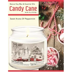 Courtside Market Soy Candle With Essential Oils + Lid - Merry Camper Discount