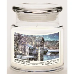 Courtside Market Soy Candle W/ Essential Oils + Lid- Winter Wonderland Online