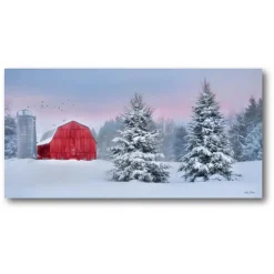 Courtside Market Tree Farm Canvas Wall Art New