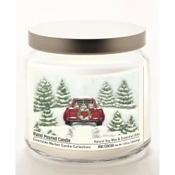 Courtside Market Tree Farm Tradition Ii Infused Soy Candle In Glass Hot