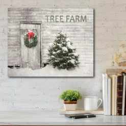 Courtside Market Tree Farm 30X40 Canvas Wall Art Discount