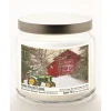 Courtside Market Winter At The Barn Infused Soy Candle With Lid Hot