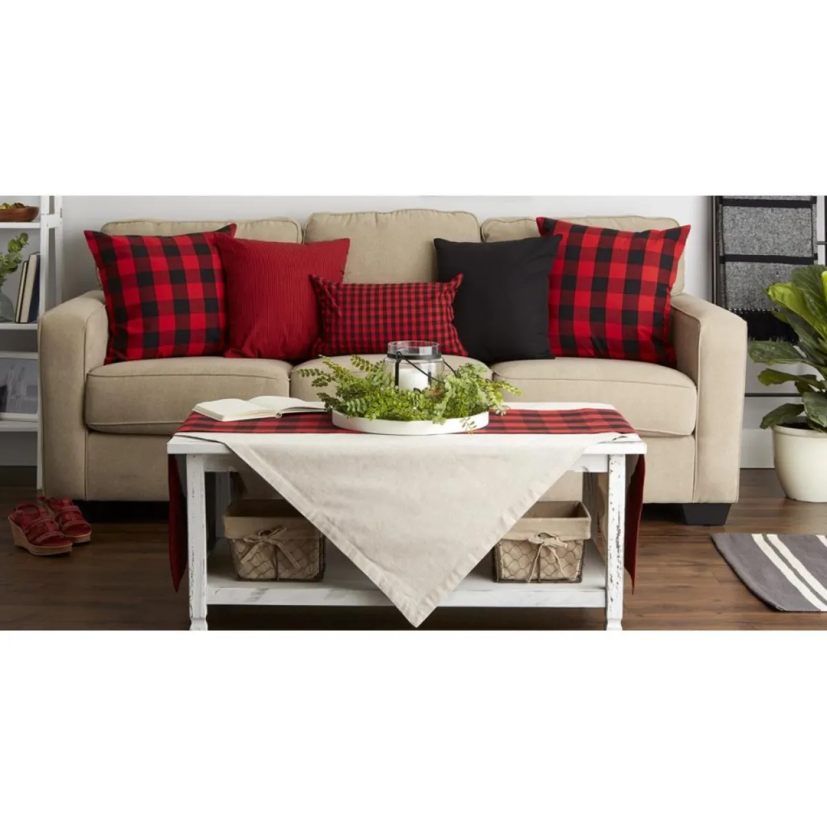 Design Imports Assorted Pillow Covers Set Of 4