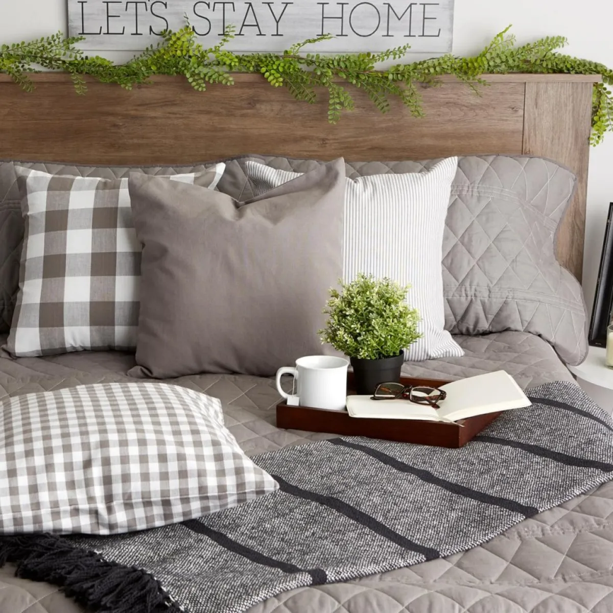 Design Imports Assorted Pillow Covers Set Of 4