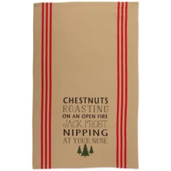 Design Imports Holiday Stag Christmas Print Kitchen Towel Set Of 3 Online