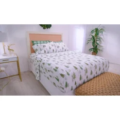 Emryn House 4-Piece Cotton Holiday Sheet Set Hot