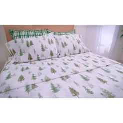 Emryn House 4-Piece Cotton Holiday Sheet Set Hot