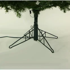 Fraiser Hill Farms 9-Ft. Foxtail Pine Christmas Tree With Multi-Color Led String Lighting