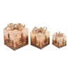 Gerson 3-Piece Electric Lighted Holiday Jewel Gift Box Decor Hot