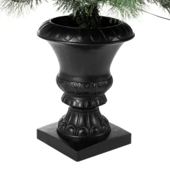 Glitzhome 4 Ft. Flockedchristmastree With Pinecone And Berries Online