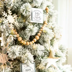 Glitzhome 6 Ft. Preloaded Led Pencil Pine Artificial Christmas Tree Clearance