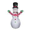 Glitzhome 12' Lighted Inflatable Snowman With Welcome Decor Online