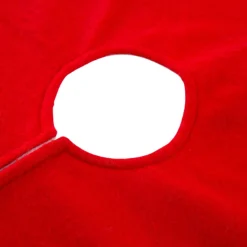 Glitzhome 48In D Red And White Felt Christmas Tree Skirt Sale