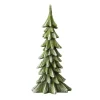Glitzhome 14.75In H Resin Christmas Table Tree Decor New