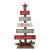 Glitzhome 20In H Wooden Sign Table Tree Decor