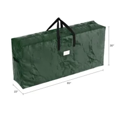 Hastings Home 2-Piece Christmas Decor Storage Bags - Green Online