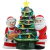 Mr. Christmas 9.25" Santa & Mr. Claus Nostalgic Tree Clearance