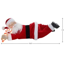 Mr. Christmas 19.25" Sleeping Santa New