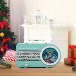 Mr. Christmas 10.5" Snow Tune Radio Hot