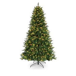 Mr. Christmas 7.5' Unflocked Tree With Alexa Integration Hot