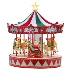 Mr. Christmas 13.5" Vintage Carousel Online