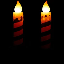 Mr. Christmas Blow Mold Glitter Candles - Set Of 2 Best