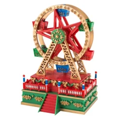 Mr. Christmas Mini Carnival Music Box Ferris Wheel Sale