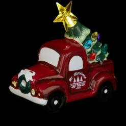 Mr. Christmas Nostalgic Ceramic Village - Set Of 3 New