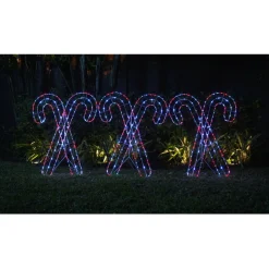 Mr. Christmas 3-Piece Folding Candy Canes Set Discount