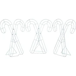Mr. Christmas 3-Piece Folding Candy Canes Set Discount
