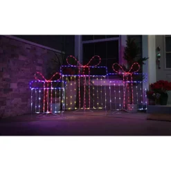 Mr. Christmas 3-Piece Folding Presents Set Online