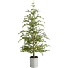 Nearly Natural 5.5 Ft. Pine Artificial Christmas Tree With 150 Lights New