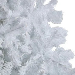 Nearly Natural 9 Ft. White Christmas Tree With 650 Led Lights Outlet