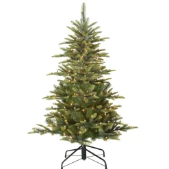 Puleo International Puleo 4-1/2 Ft. Pre-Lit Arctic Fir Artificial Christmas Tree Discount