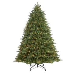 Puleo International Puleo 7-1/2 Ft. Pre-Lit Davidson Fir Premier Artificial Christmas Tree