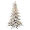 Puleo International 9 Ft Pre-Lit Utah Fir Tree, 800 Ul Clear Lights Outlet